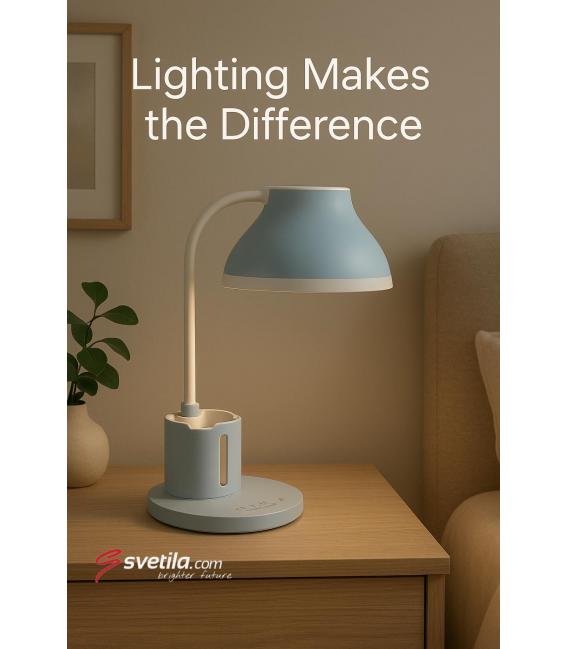 DEBRA LED Desk Lamp - Adjustable Blue & Whiteness – photo