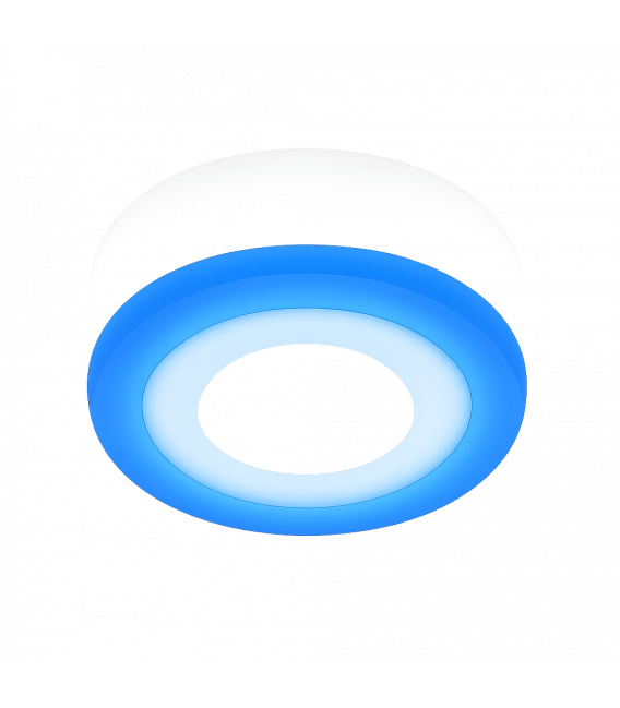 ALDEN C Luminaire LED de plafond 3W - Champs lumineux doubles – Photo