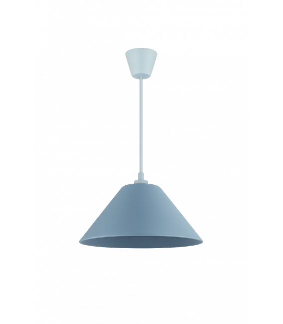 Luminaire suspendu au plafond INKA 25 Gris – Photo