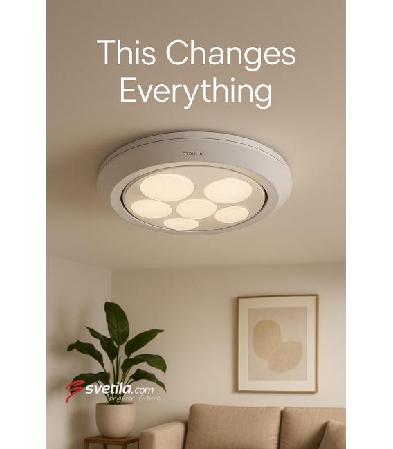 Ceiling LED Luminaire DROPS C 24W - Remote Control Luminaires – photo