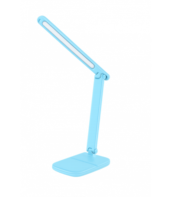 ZET Blue LED Desk Lamp - Einstellbare Helligkeit, Touch-Farbsteuerung – foto