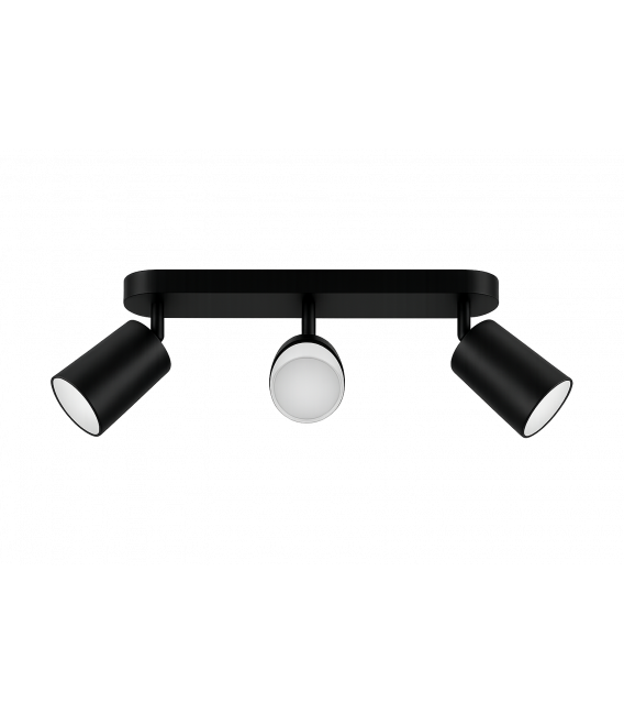 ZEBRA SPT GU10 3L Schwarz/Weiß Leuchte - Einzigartige Beleuchtungslösung – foto