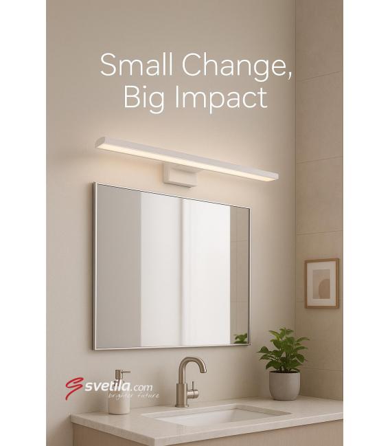 Luminaria LED de pared resistente al agua MAMBA 12W Blanco NW – foto