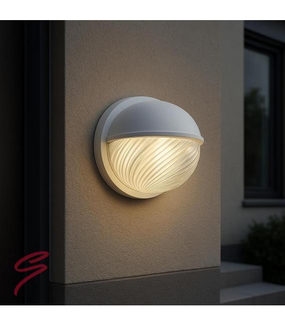 Plafonnier anti-poussière WIR 75 blanc - Luminaires de façade extérieurs – Photo