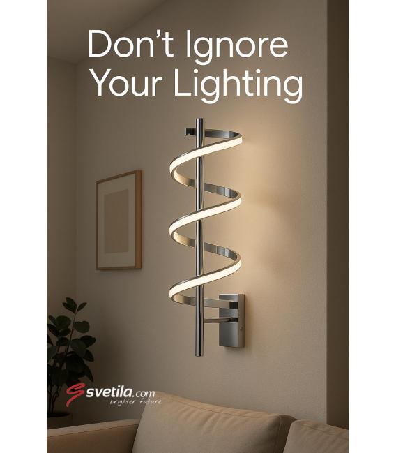 SIMONA WLL WW LED Spiral - Luminaire unique – Photo