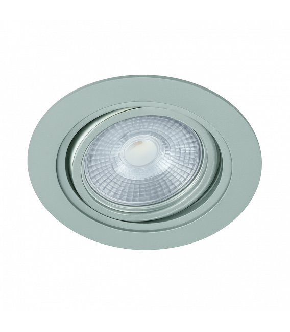 Foco empotrable LED MONI C 5W WW Plata – foto