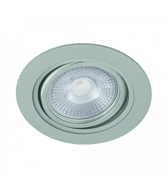LED-Deckeneinbaustrahler MONI C 5W WW Silber – foto