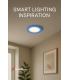 Plafoniera LED resistente all'acqua ALINA C 3W+3W NW 12198-39004