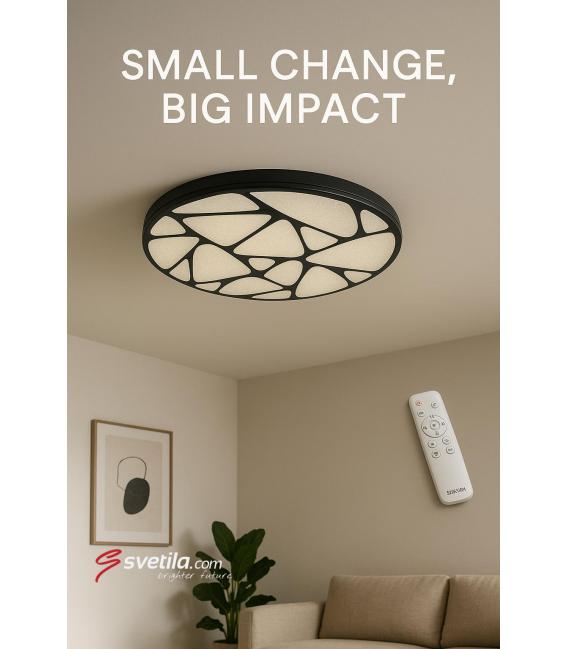 Ceiling LED Luminaire MINERAL C 48W - Remote Control – photo