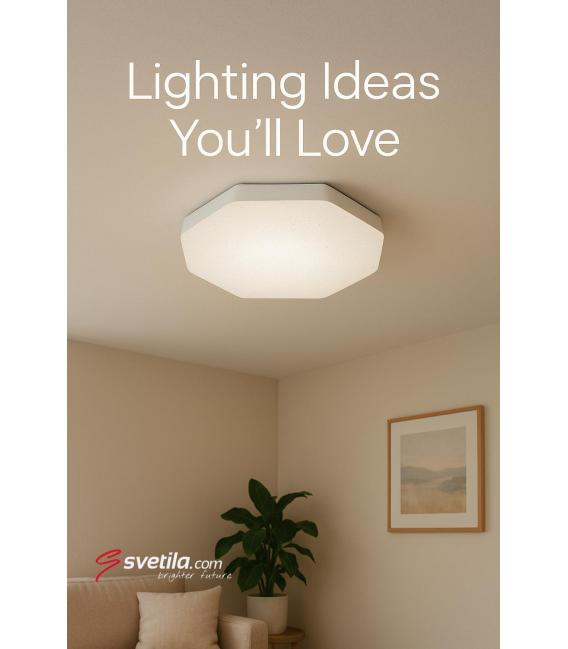 DIANA LED 24W NW Luminaria de techo IP44 – foto