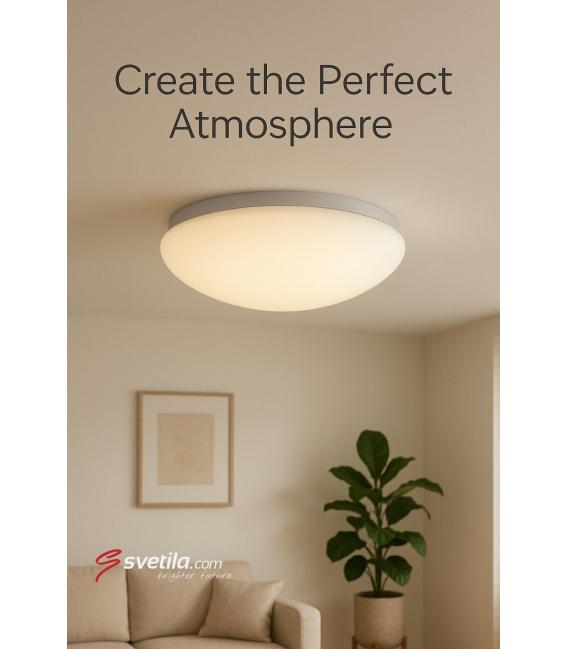 LEON C 16W NW Water-Resistant Ceiling Luminaire – photo