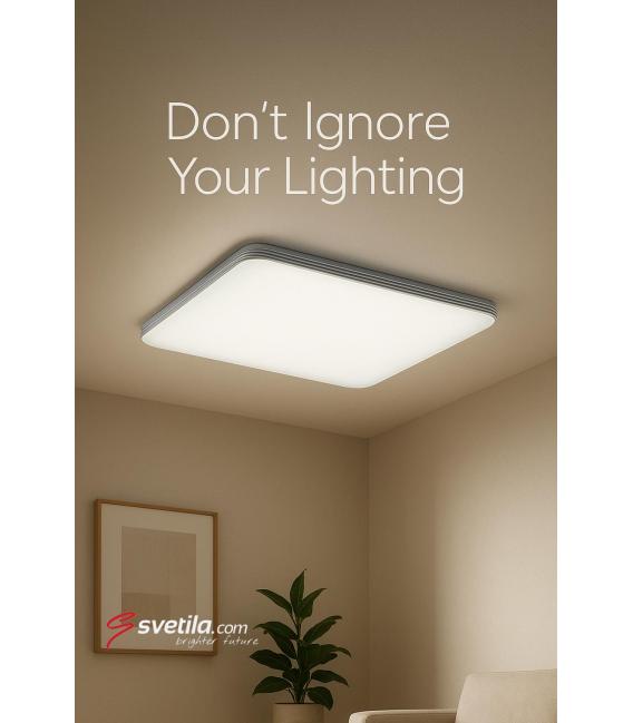 Ceiling LED Luminaire ADIS D Slim 28W NW IP44 - Water-Resistant – photo