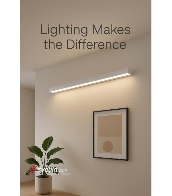 10W NW Luminaire LED FLAT - Sleek Surface-Mounted – photo