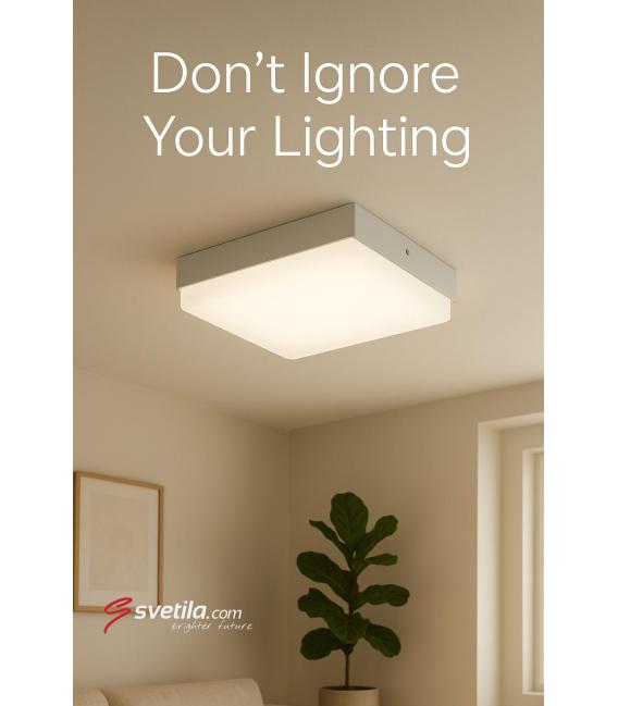 Apparecchio LED a soffitto ROBIN D 18W NW – Foto