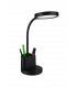 LABOR LED-Schreibtischlampe mit 3-Stufen-Dimmung Stifthalter, Schwarz 12741-39077