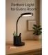 LABOR LED 3-Stage Brightness Pencil Holder, Black 12741-39079