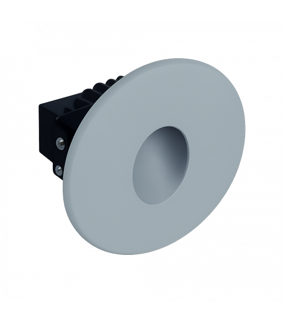 AZYL C 1.6W NW LED Aplique Empotrable Gris – foto