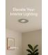 LED AZYL C 1,6W NW siva 12813-39082