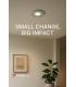 LED AZYL C 1,6W NW gris 12813-39083