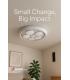 LED DROPS C 48W z daljinskim upravljalnikom 12781-39089