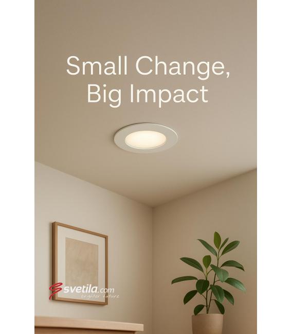 Downlight LED da incasso SLIM IRON C 3W NW – Foto