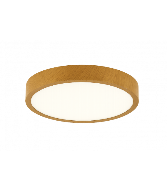 Plafonnier LED ATUT C 24W NW Oak - Luminaires modernes – Photo