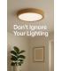 LED ATUT C 24W NW oak 13662-39118