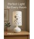 ZYTA FOOT E14 z umetniškim grafičnim cvetličnim motivom 12366-39122