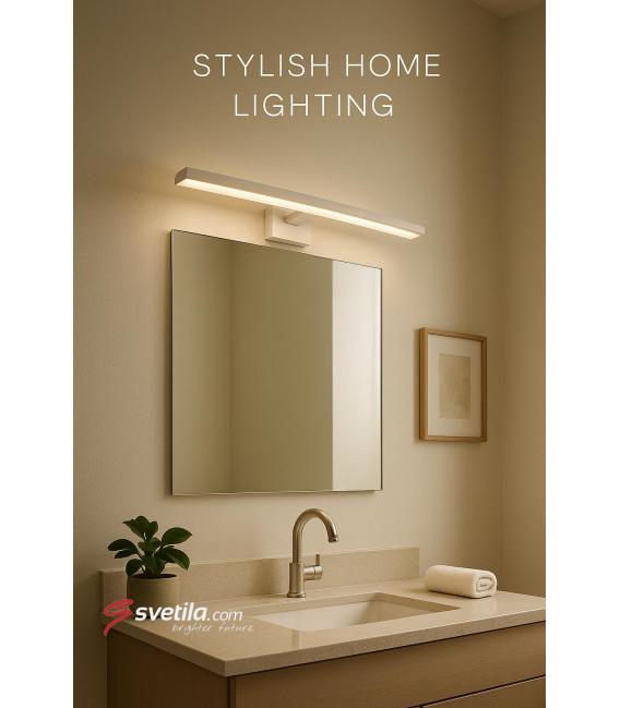 Luminaria LED de pared resistente al agua MAMBA 8W Blanco NW – foto