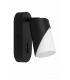 ZEBRA WLL GU10 nero / bianco, con interruttore 13619-39140