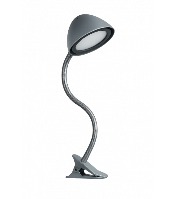 RONI Flex Clip-On Silver LED Lampe - Beleuchten Sie Ihren Schreibtisch – foto