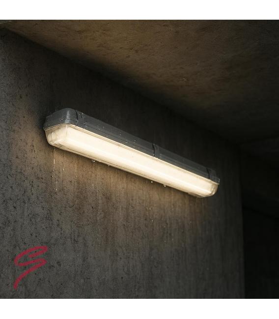HERMAN FIT 2x36W Luminaire - LED Tubes IP65 Rated – photo