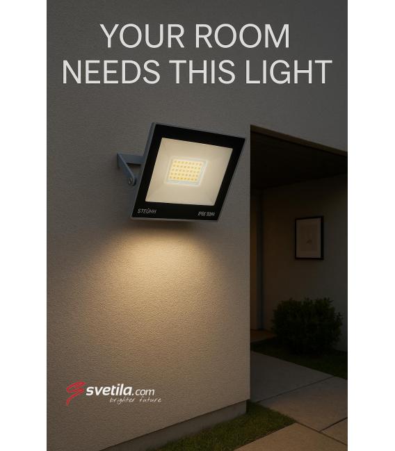 LED reflektor KROMA 30W Grey NW - Osvetlite svoj prostor – fotografija