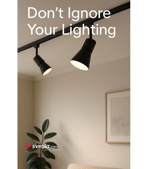 ZEBRA TRA GU10 Black/White - Track Light Luminaire – photo