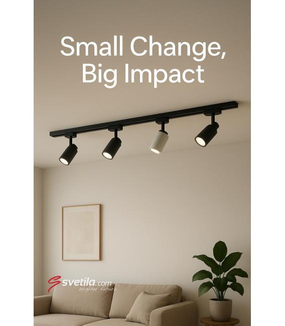 TRACK 2M Black - Premium Track System for Luminaires – photo