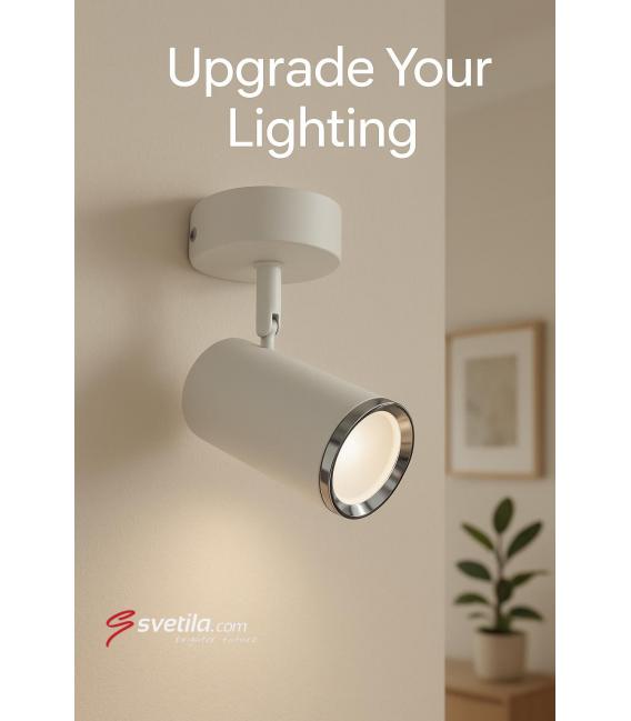 Luminaria MEGAN SPT GU10 Blanca - Solución de iluminación elegante – foto