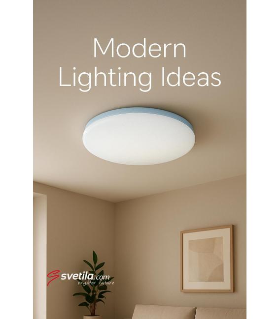 Plafonnier LED KAROL C 18W NW - Starry Sky Glow – Photo