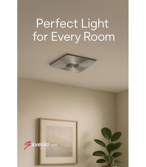 RAFI D 3W LED Recessed Wall Light Mat Chrome, NW – photo