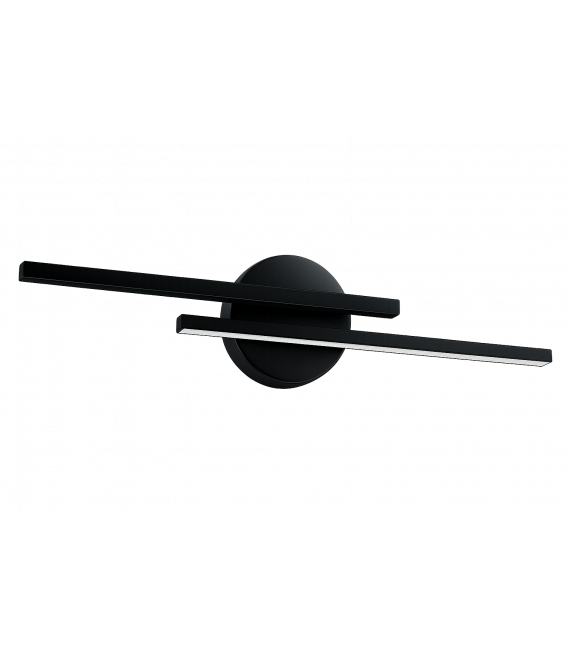 Moderno apparecchio LED a parete resistente all'acqua nero NW - GRACJA 2 x 7W – Foto
