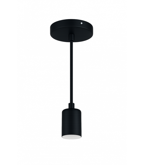 Luminaria Colgante UNO E27 CLG Negro 220V, 60W, Elegant – foto