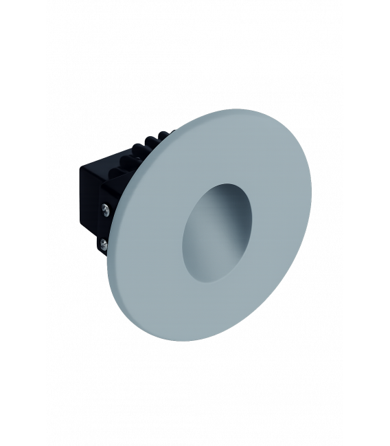 AZYL C 1.6W NW LED-Wandeinbauleuchte Grau – foto