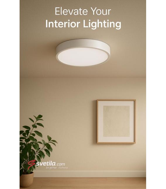 Luminaria LED de techo TOTEM C 16W NW - Blanco – foto