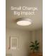 LED TOTEM C 16W NW bela 13666-39351