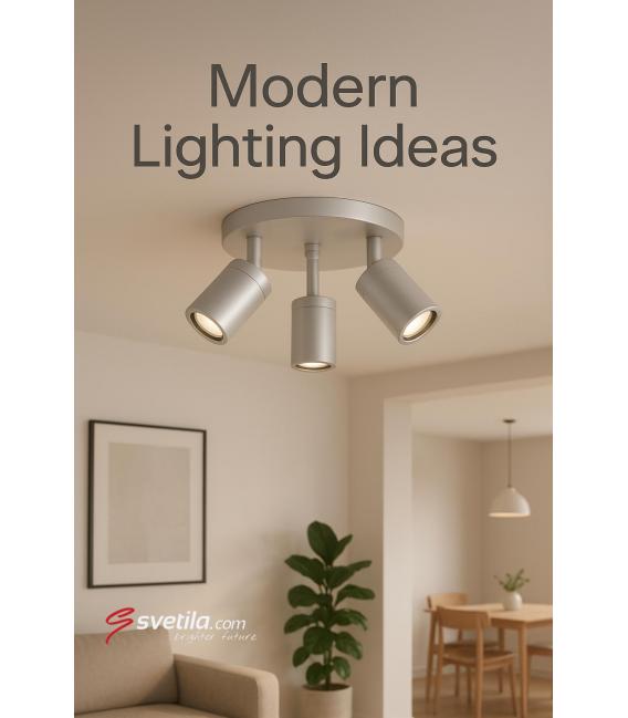 White TENOR GU10 3C Luminaire - Elegant Solution – photo