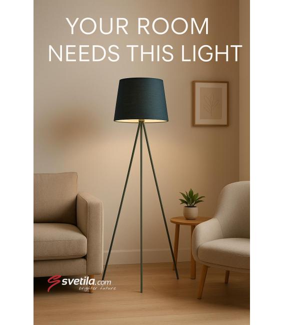 Grey RADAR 147 E27 - Unique, Stylish Floor Lamp – photo