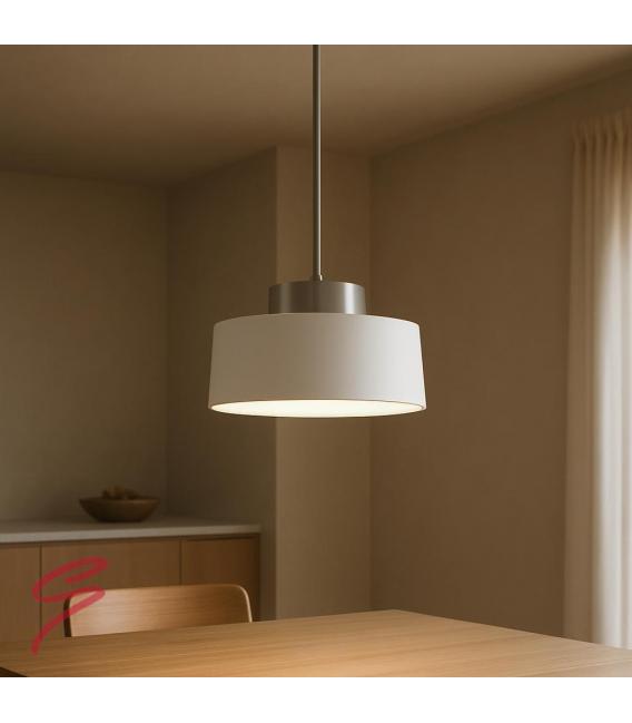 Pendant Luminaire PAULA White Silver 220V, 60W – photo