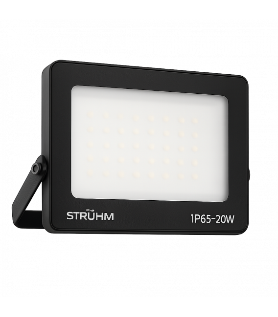 Proyector LED RGBW negro de 20 W - de tableta – foto