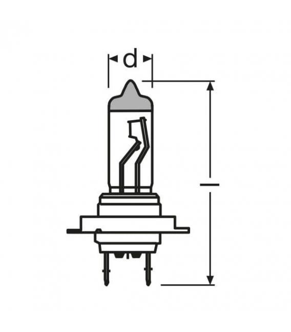 Car Bulb H7 55W 12V ULT PX26d - Your Car – photo
