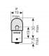 12V RY10W 10W BAU15s (5009) naranja 6293-4298