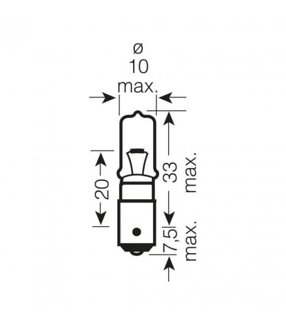 24V Lkw-Glühlampe H21W 21W BAY9s - Beleuchtungslösung – foto